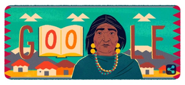 Con un ‘doodle’, Google rinde homenaje a Dolores Cacuango, líder indígena ecuatoriana