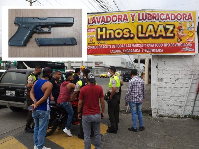 Pillos deciden devolver arma de dotación a policía asaltado en Quevedo