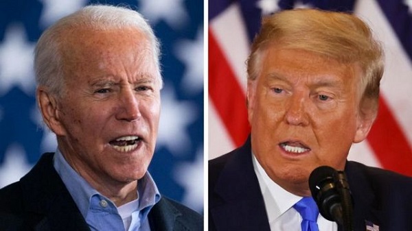 Donald Trump espera resultados en la Casa Blanca, Joe Biden lo hace en Delaware