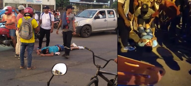 Accidente deja una mujer fallecida en Babahoyo tras triple choque de motocicletas