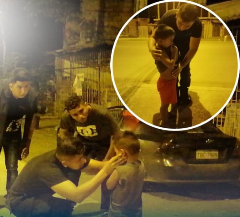 Niño de tres años deambulaba sólo a la 02:00 en calles de Babahoyo