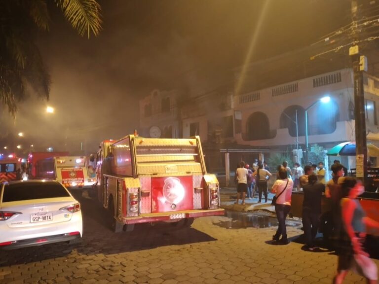 Quevedo: Incendio en El Guayacán sólo dejó daños materiales