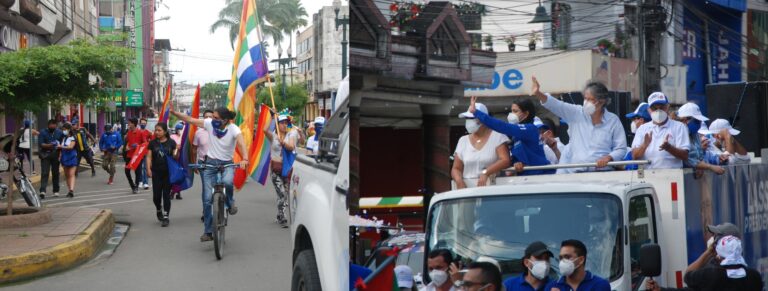 Dos presidenciables visitan Los Ríos, buscan posesionarse en el electorado