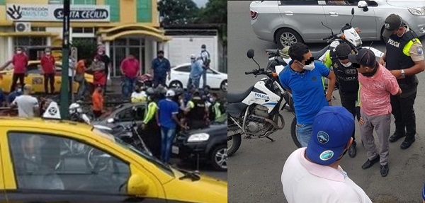 Policía detiene a sospechosos de asalto en la ciudad de Quevedo