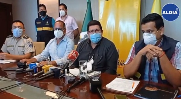 Babahoyo con restricciones tras el caso confirmado de nueva cepa de covid-19 en Los Ríos