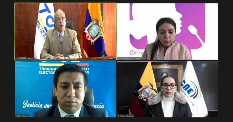 CNE capacita a candidatos sobre procedimiento de sanción a la violencia política de género en campaña electoral