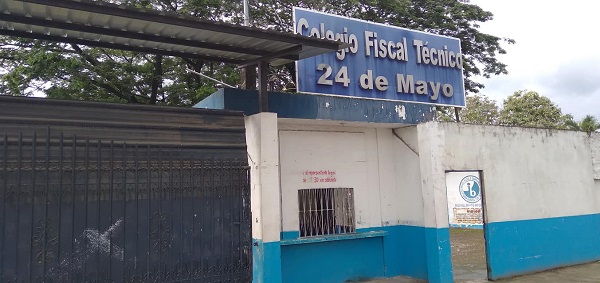 Quevedo: Delincuentes vaciaron el laboratorio la Unidad Educativa 24 de Mayo