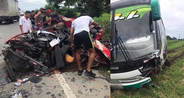 Dos fallecidos y un herido en accidente de tránsito en la vía Jujan-Tres Postes