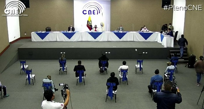 Elecciones Ecuador 2021: El CNE no aprobó el informe para el recuento de votos