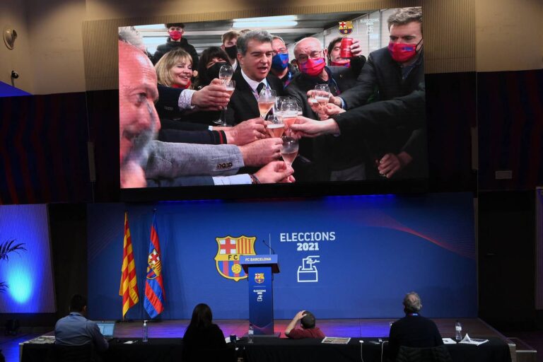Joan Laporta, nuevo presidente del FC Barcelona con el 54% de los votos