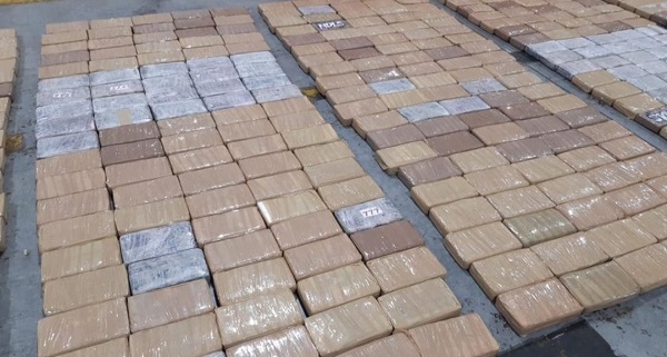 Guayaquil: Más de mil kilos de cocaína fueron incautados en Posorja