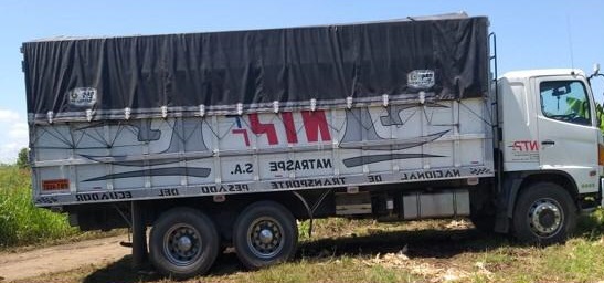 Quevedo: Policía recupera camión robado con quintales de maíz