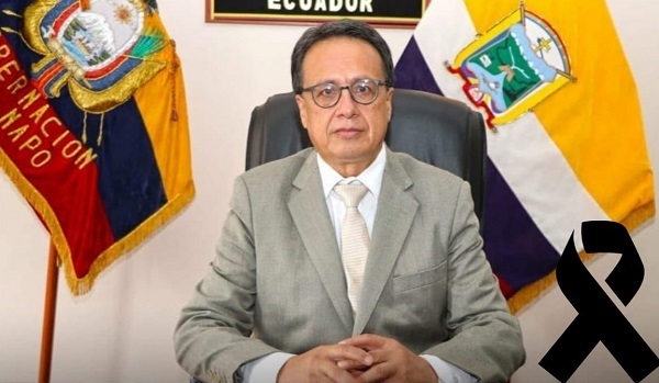 Falleció el gobernador de Napo, Edwin Tello a causa del Covid-19