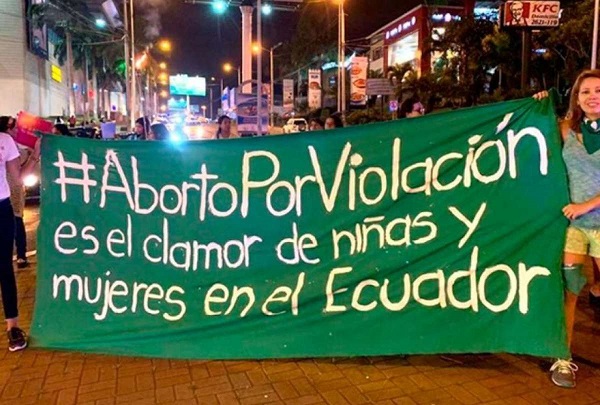 Día histórico para Ecuador al despenalizarse el aborto en casos de violación