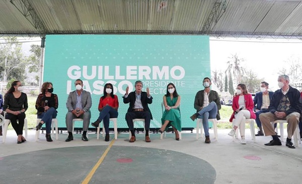 Ecuador: Guillermo Lasso presentó a parte de su gabinete para el periodo de Gobierno 2021-2025