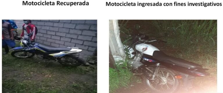 Persecución en Quevedo tras robo de una motocicleta