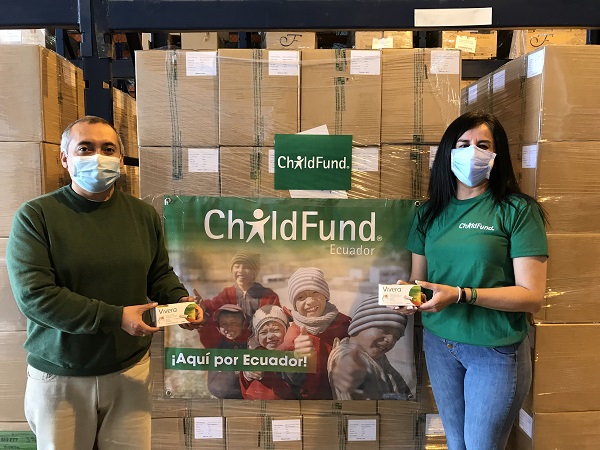 ChildFund dona probióticos al MSP