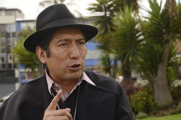 ‘Nos proponen amnistía para Glas y otros’, dice Salvador Quishpe