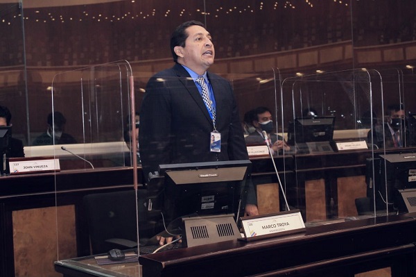 Marco Troya, asambleísta por Los Ríos formará parte de la Comisión de Fiscalización y Control Político de la Asamblea