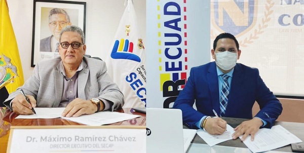 Fundación ODR Ecuador y SECAP firman convenio Interinstitucional en beneficio de la sociedad