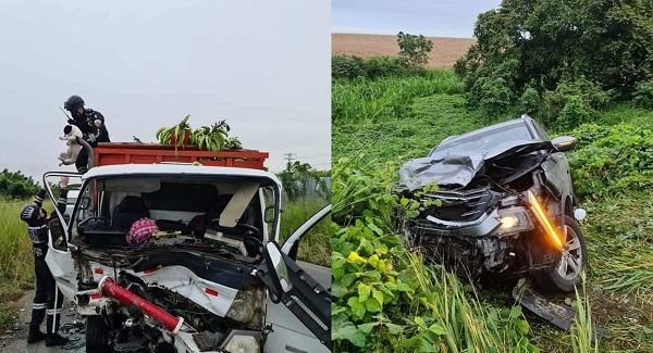 Accidente de tránsito en la vía Ventanas-Puebloviejo dejó 4 personas heridas