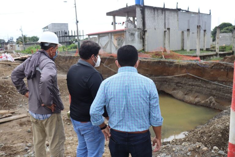 Más de 6 millones de dólares es el presupuesto para el sistema de alcantarillado sanitario en San Camilo, Quevedo