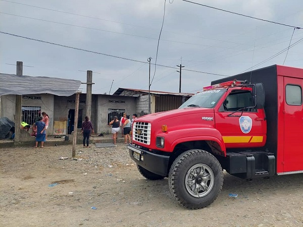 Un conato de incendio se registró en una vivienda de Quevedo