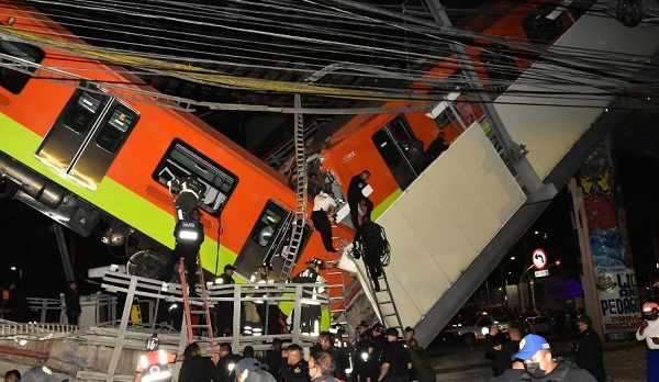 México: 23 personas murieron y 65 resultaron heridos al desplomarse un metro