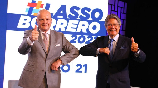 Guillermo Lasso y Alfredo Borrero ya tienen fecha de vacunación contra el Covid-19