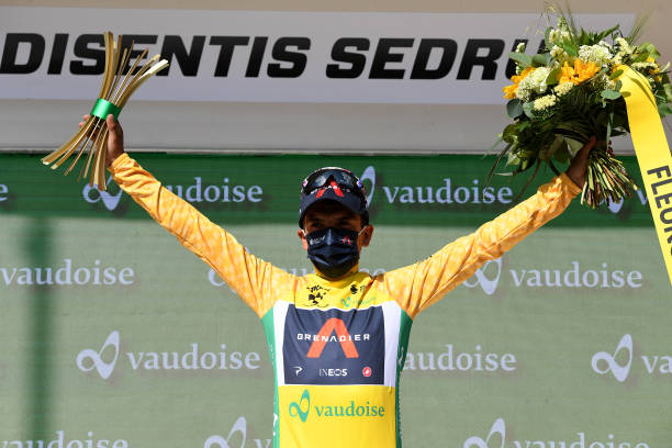 Richard Carapaz es campeón del Tour de Suiza, el ecuatoriano se impuso a estos referentes