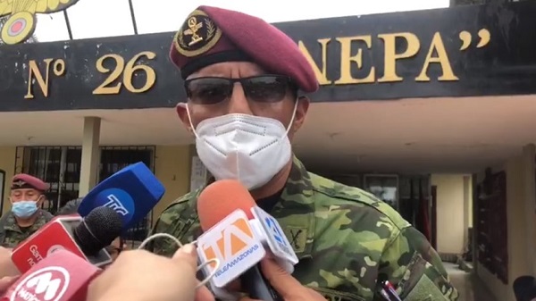 Quevedo: El 7 de junio el cabo primero Miguel Nazareno pidió la baja
