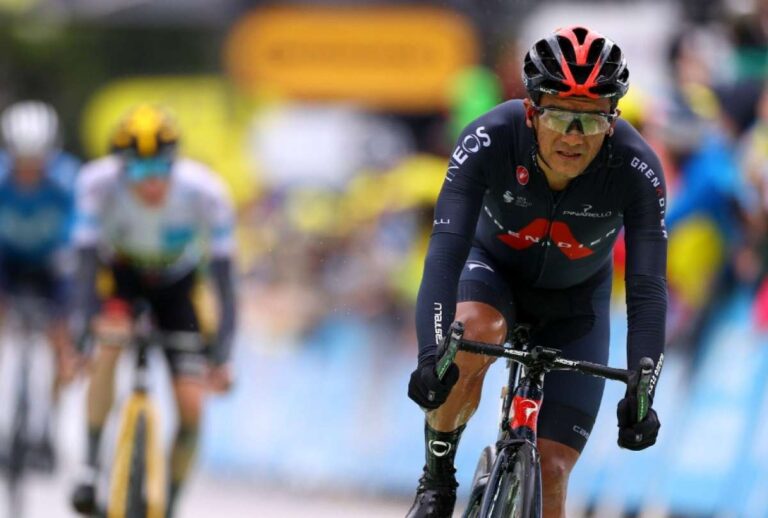 Richard Carapaz es tercero en la general del Tour de Francia