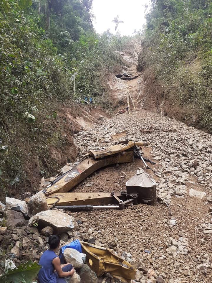 Una persona fallecida deja deslizamiento de tierra en el cantón La Maná