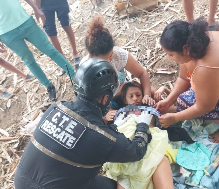 Quevedo: Joven madre dio a luz camino al hospital, en medio de plantaciones guadúa