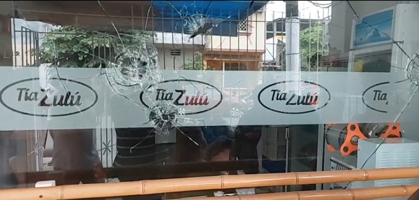 Babahoyo: Restaurante ‘Tía Zulú’ fue baleado presuntamente por extorsión