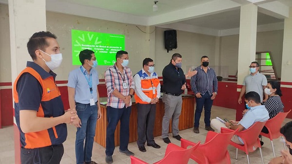 Gestión de Riesgos brinda taller sobre medidas de precaución ante incendios forestales