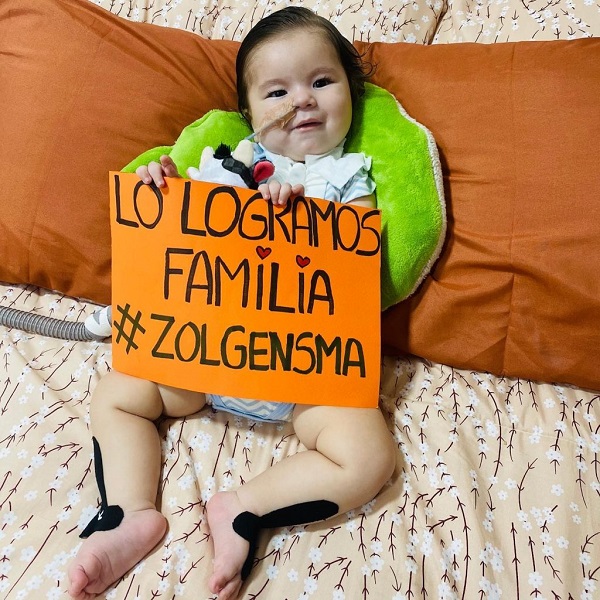 ¡El pequeño Derek lo logró!, consiguió el medicamento más caro del mundo