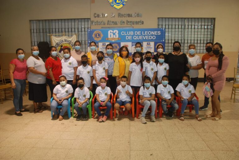 Club de Leones de Quevedo enseña sobre valores y ética a niños de sectores vulnerables