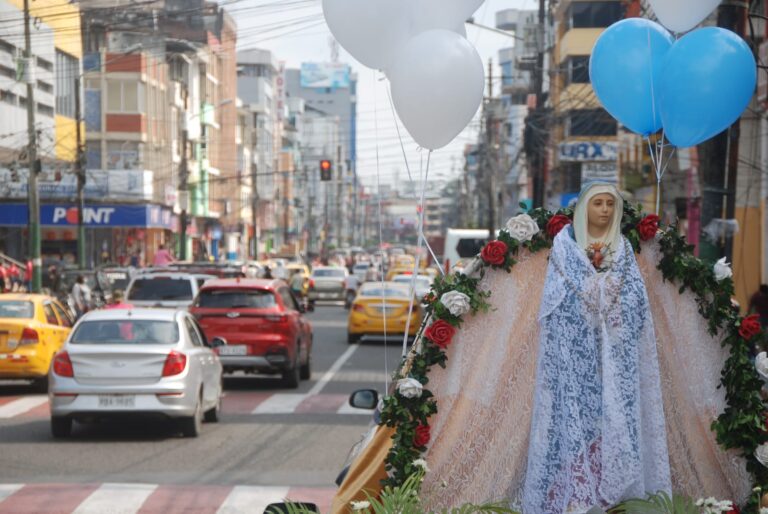 Hoy se realiza la procesión de la Virgen de La Merced