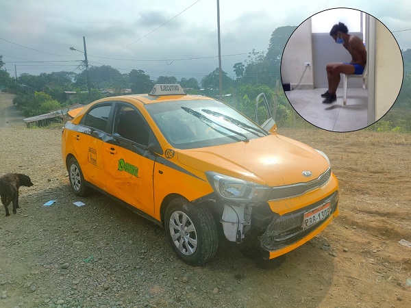 Taxistas querían linchar a delincuente que robó vehículo en Quevedo