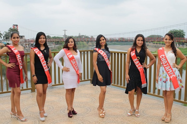 Vinces: Seis señoritas participan por la corona de Reina de Recintos 2021