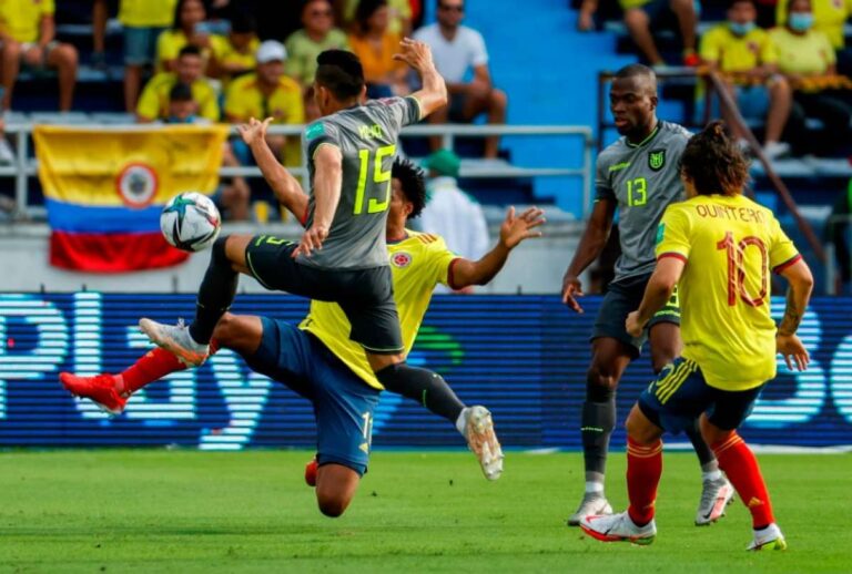 Ecuador sacó un valioso empate en su visita a Colombia