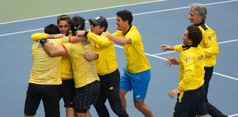 Copa Davis confirma nóminas para la fase final, con Ecuador en el grupo A