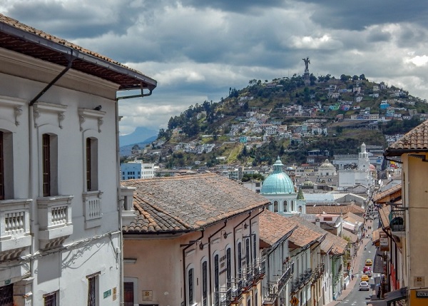 El centro histórico de Quito