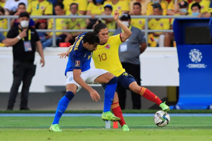 Colombia rompió el récord de victorias de Brasil en eliminatorias 