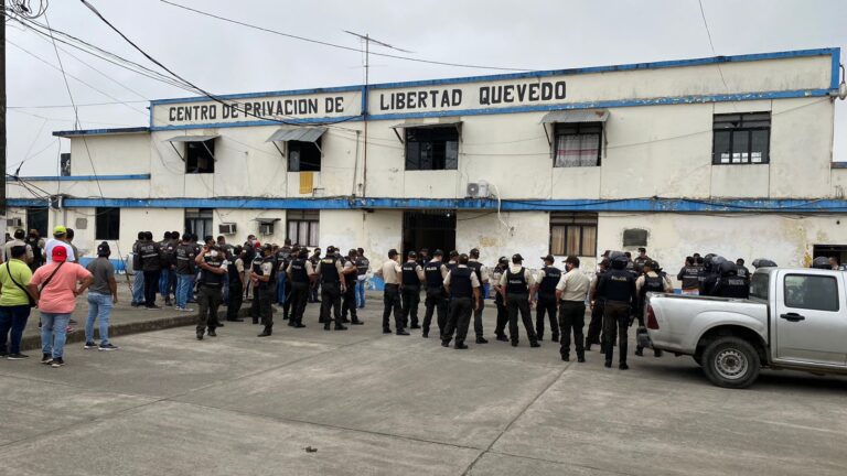 Incidente en la cárcel de Quevedo fue por riña entre bandas