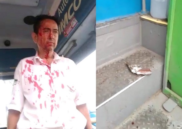 Conductor de bus urbano resultó herido tras asalto a pasajeros en Quevedo