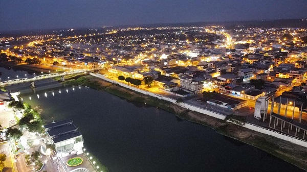 El río Quevedo, lo más característico de la ciudad