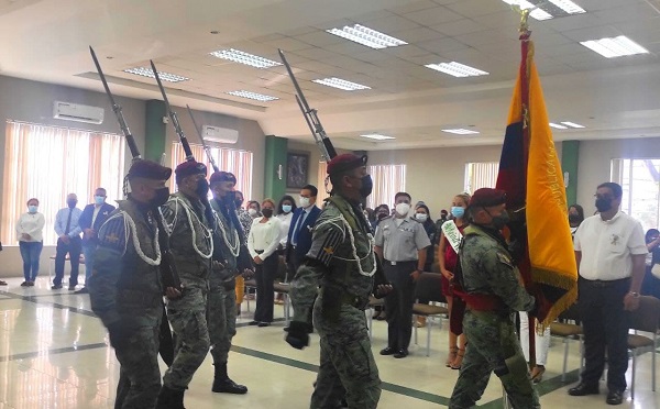 Municipio de Quevedo realizó hora cívica para recordar el día del Escudo Nacional
