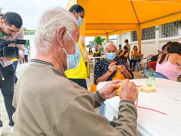 Integrantes del proyecto ‘Disfrutando mis años dorados’ participaron de varias actividades